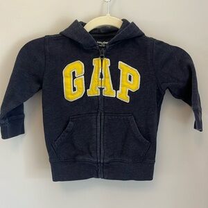 Baby Gap GAP hoodie sweatshirt with zipper